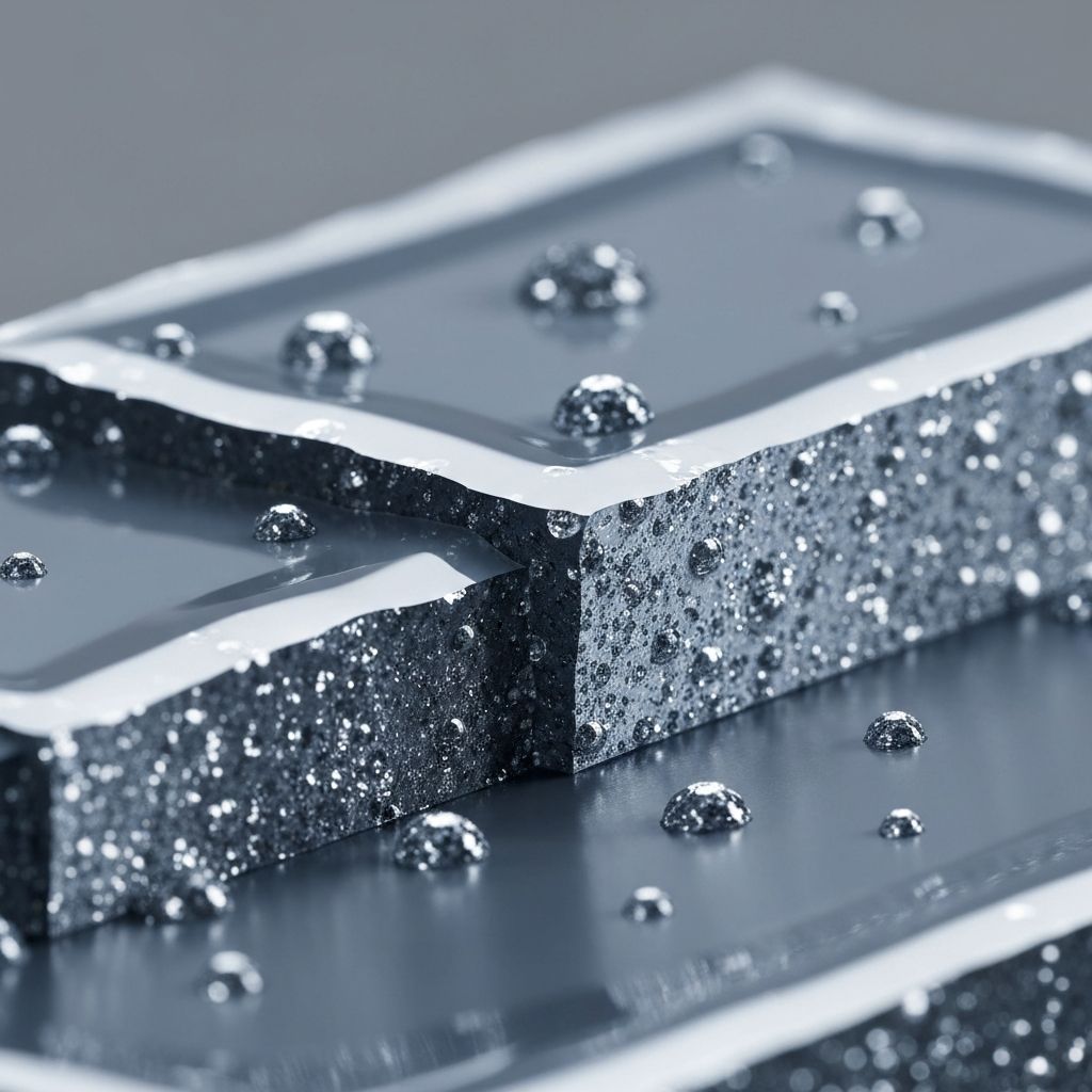 Thermolon Diamond Advanced ceramic coating close-up showing diamond particles